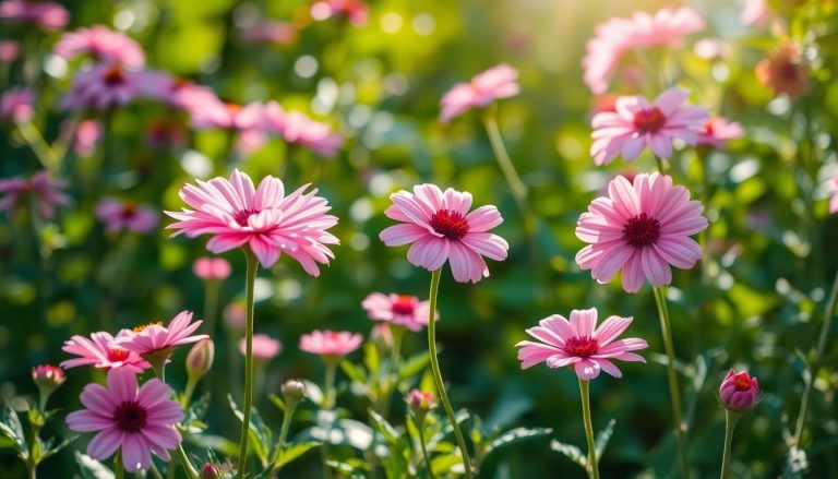 Les fleurs roses : un charme naturel qui enchante nos jardins et nos intérieurs