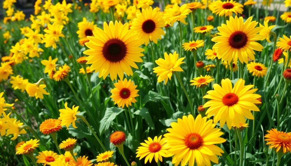 Liste des plus belles fleurs jaunes pour égayer votre jardin