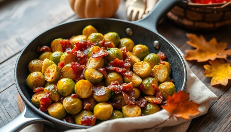 Poêlée de chou de Bruxelles aux lardons : un délice d'automne facile et savoureux