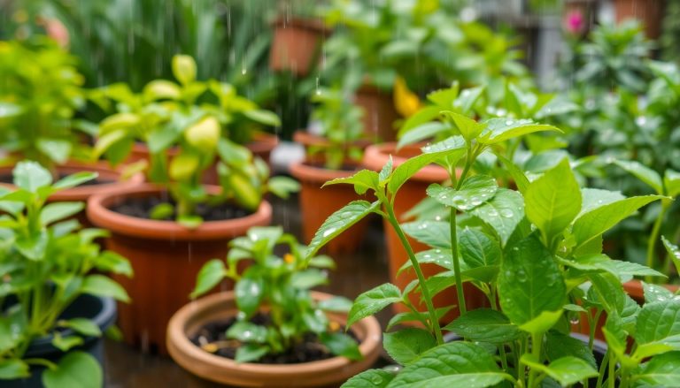 Pourquoi laisser vos plantes sous la pluie est une excellente idée