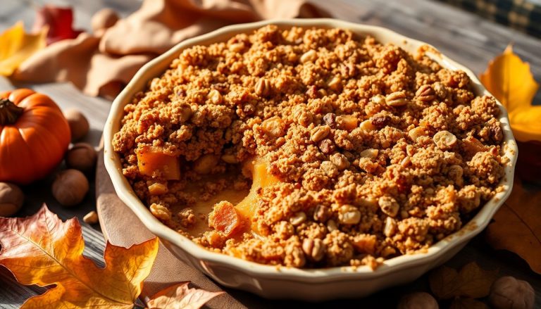 Recette gourmande : Le crumble de courge et noisettes, un délice d'automne