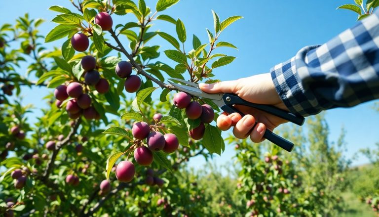 Taille du prunier : secrets pour une récolte généreuse et savoureuse