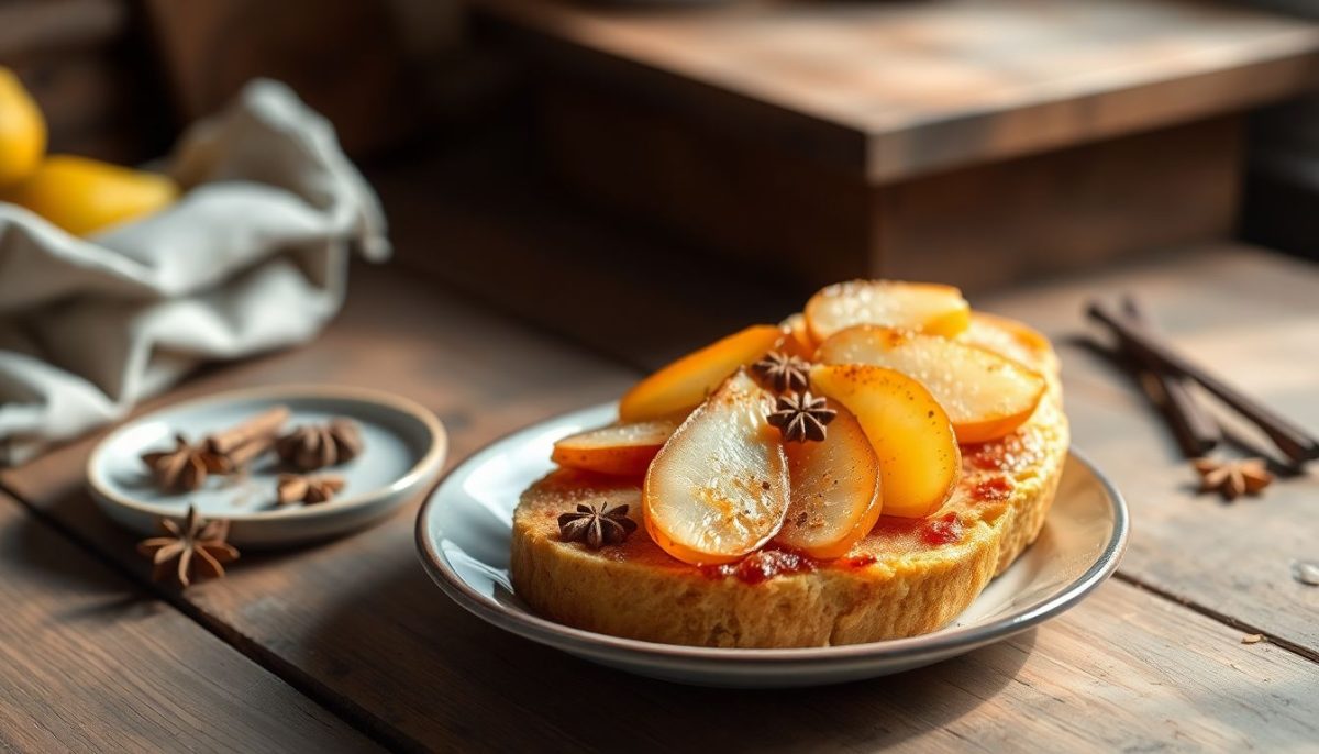 Brioche perdue aux poires et épices: la recette réconfortante qui sublime vos restes