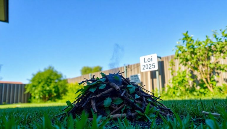 Brûlage des déchets verts dans son jardin : ce que dit la loi en 2025