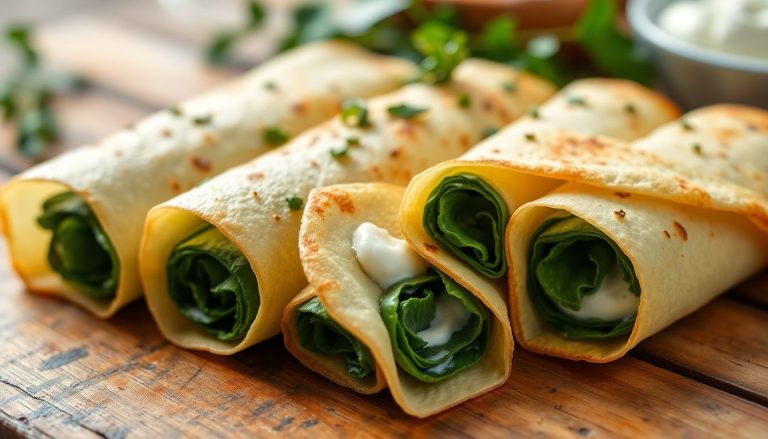 Crêpes roulées aux épinards et ricotta : une recette gourmande et facile