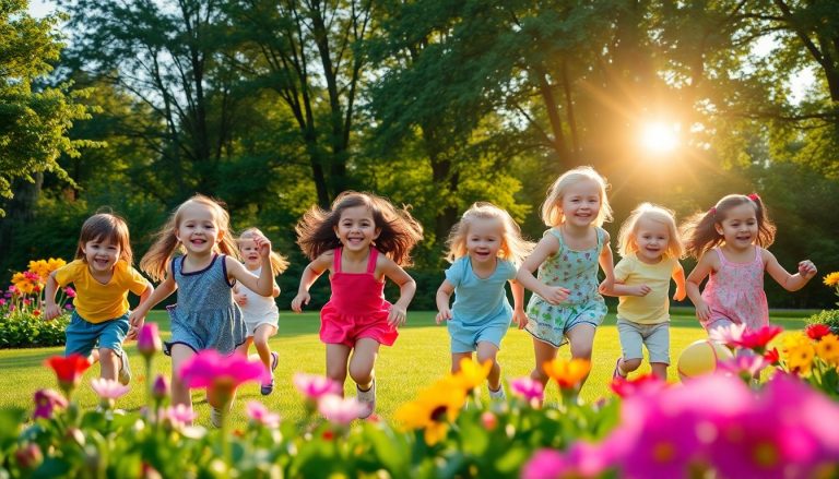 enfants qui joue dehors