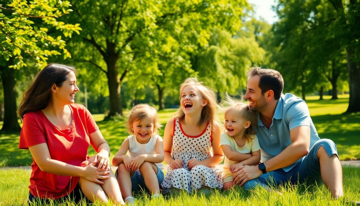famille heureuse