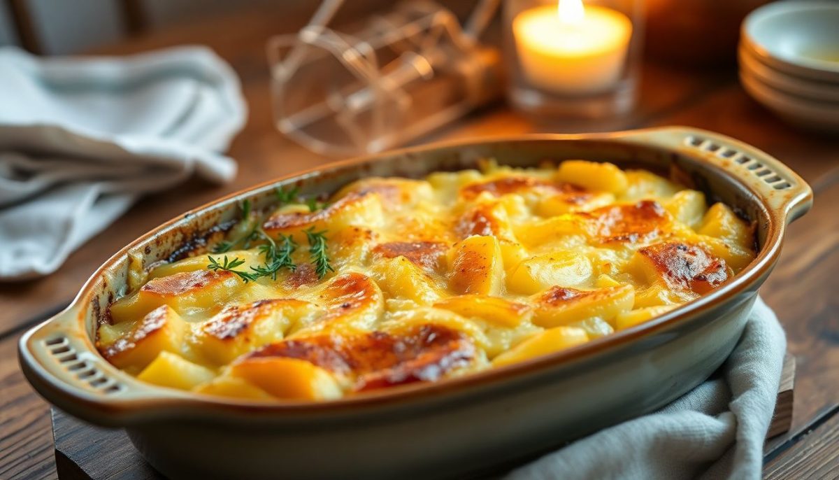 Gratin de céleri et pommes de terre : le plat réconfortant qui fait l'unanimité