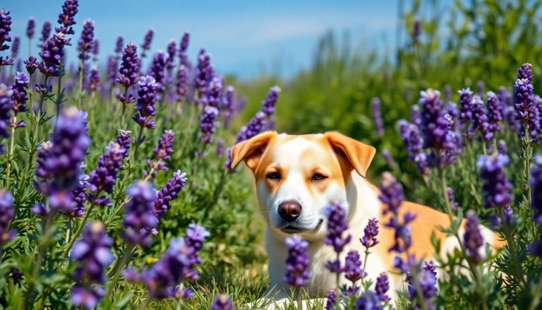 La lavande : votre arme secrète naturelle pour apaiser les chiens anxieux et éloigner les tiques cet été