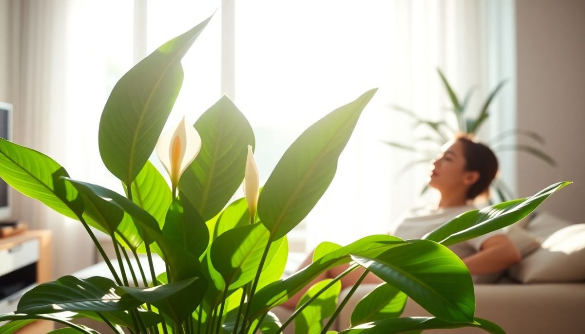 Le pouvoir du Spathiphyllum : la plante qui purifie l'air et soulage vos maux de tête