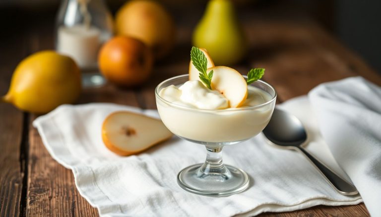 Mousse à la poire : une recette légère et aérienne pour un dessert qui fait sensation