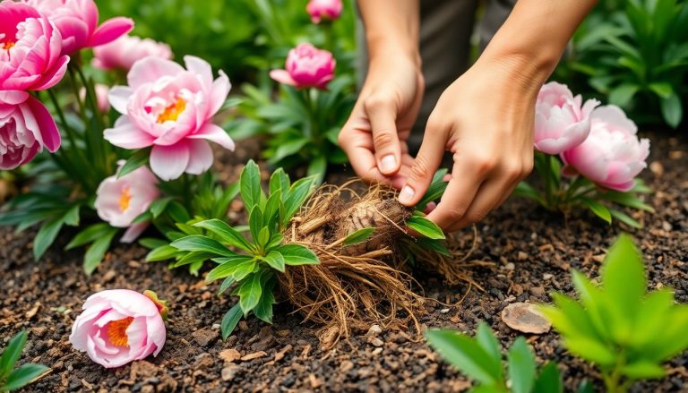 Multiplier vos pivoines sans bouturage : la division de racines, une méthode efficace et économique