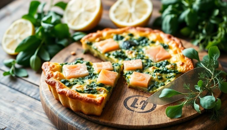 Recette de quiche aux épinards et saumon fumé: un mariage savoureux facile à réaliser