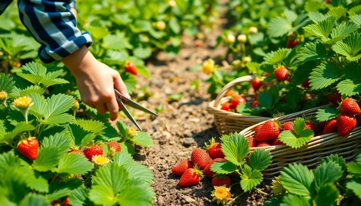 Taille des fraisiers : comment tripler votre récolte en intervenant avant avril