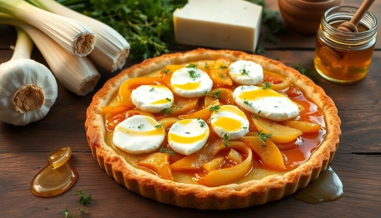 Tarte au fenouil, chèvre et miel : le trio gagnant pour un repas savoureux
