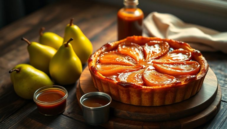 Tarte Tatin aux poires et caramel : une douceur renversante à savourer