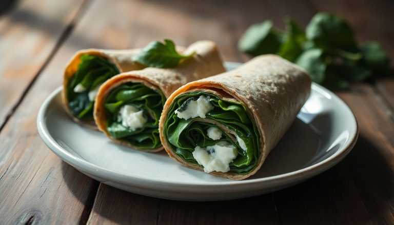 Wraps de galette de sarrasin aux épinards et chèvre frais : la recette parfaite pour un repas léger et gourmand