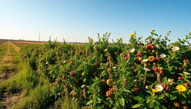 Ce mélange de graines rustiques transforme une bande de terre en haie champêtre comestible