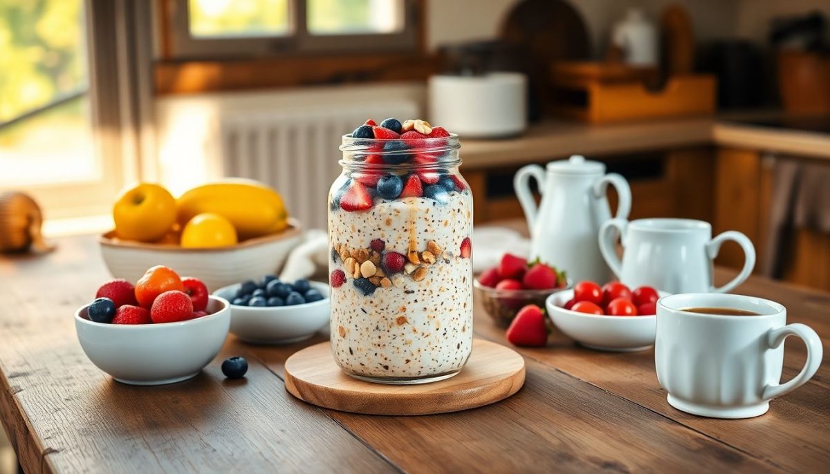 Ce petit-déjeuner riche en fibres se prépare la veille et plaît à toute la famille