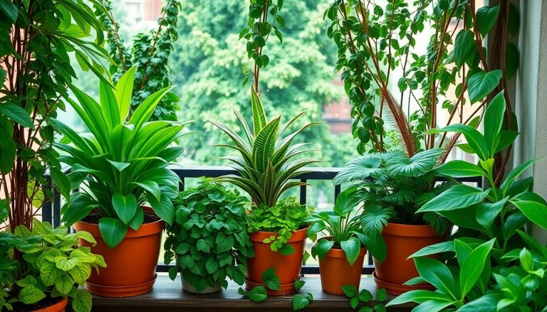 Ce trio de plantes en pot transforme un balcon banal en petit coin jungle