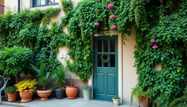 Cette idée d'entrée végétale transforme votre façade sans gros travaux