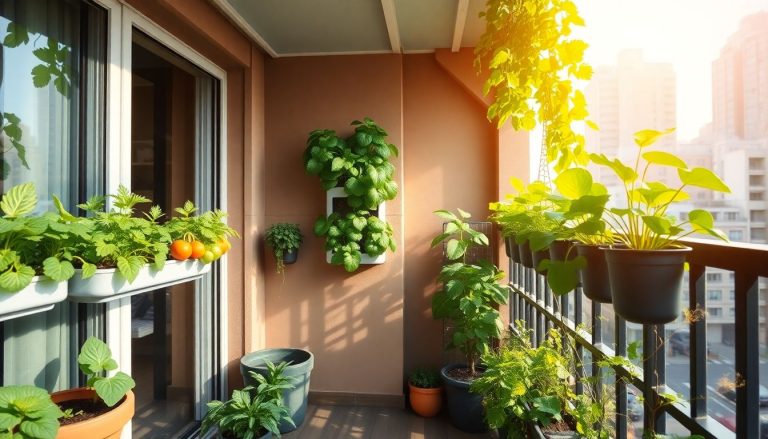 Cette idée simple transforme un balcon en mini-potager même sans terre