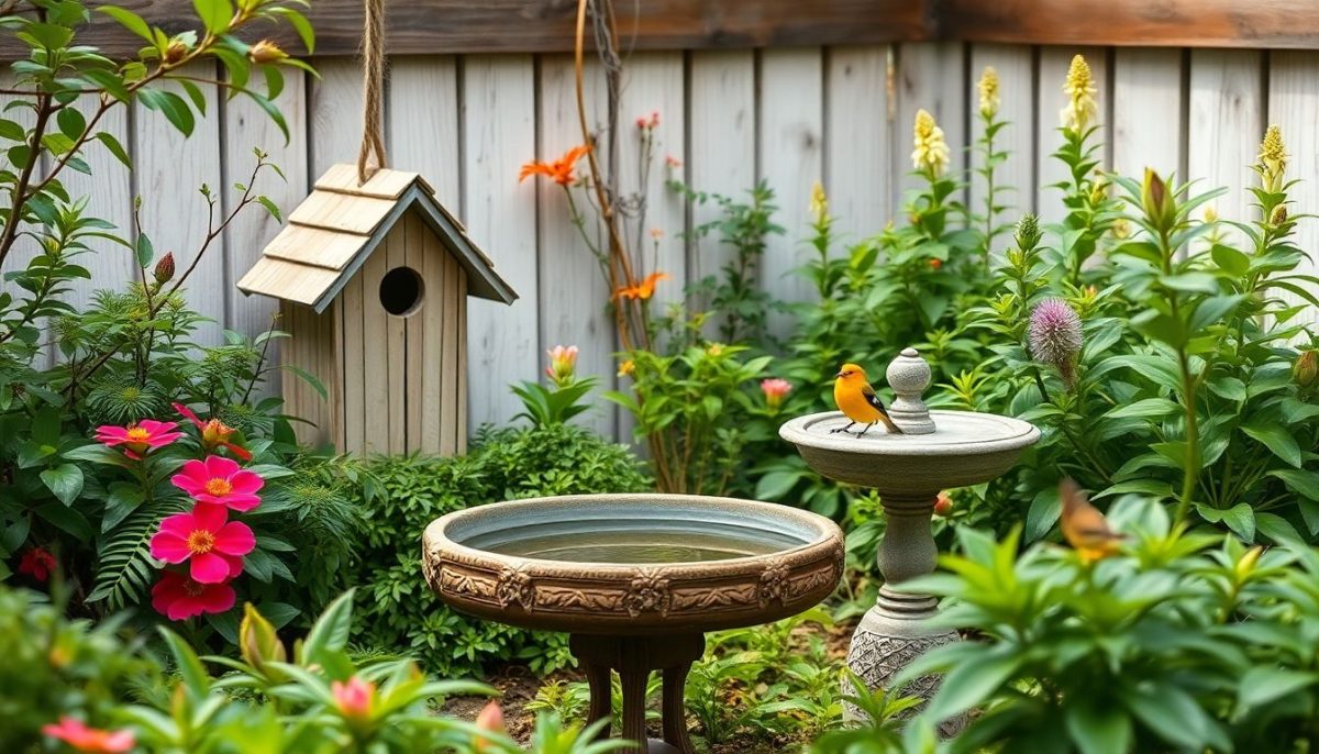Comment transformer un coin de votre jardin en refuge pour oiseaux avec 3 éléments essentiels
