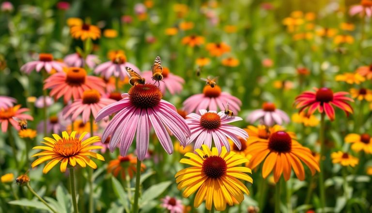 Échinacée et Rudbeckia : le duo de vivaces qui transforme votre jardin en paradis des pollinisateurs en seulement deux mois