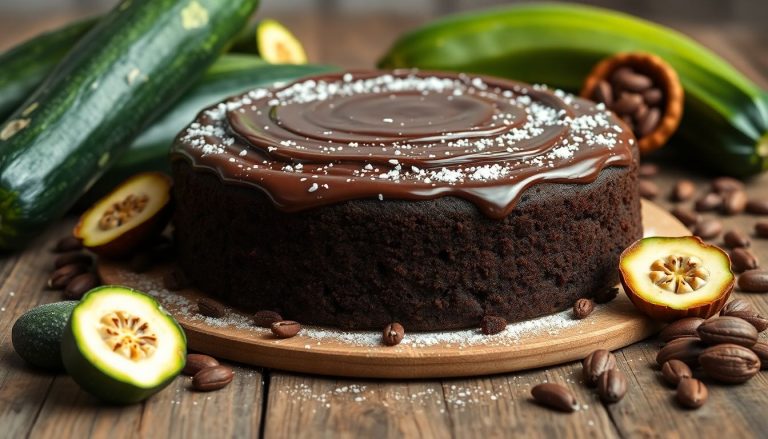 gâteau au chocolat et à la courgette