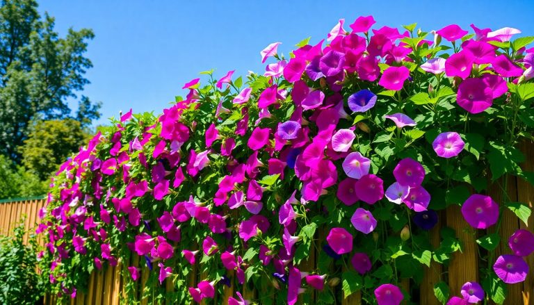 Ipomée : la plante grimpante qui transforme votre grillage en 3 semaines seulement