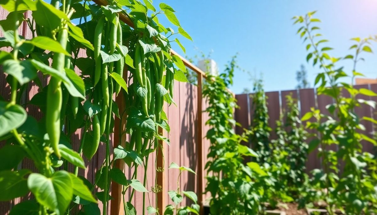 La culture verticale du haricot grimpant : la solution gain de place pour les petits jardins