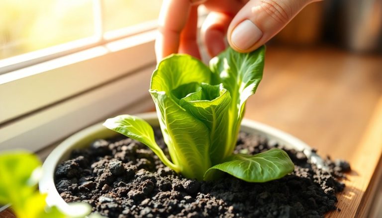 La laitue romaine: comment cultiver cette plante comestible à partir d'un simple trognon