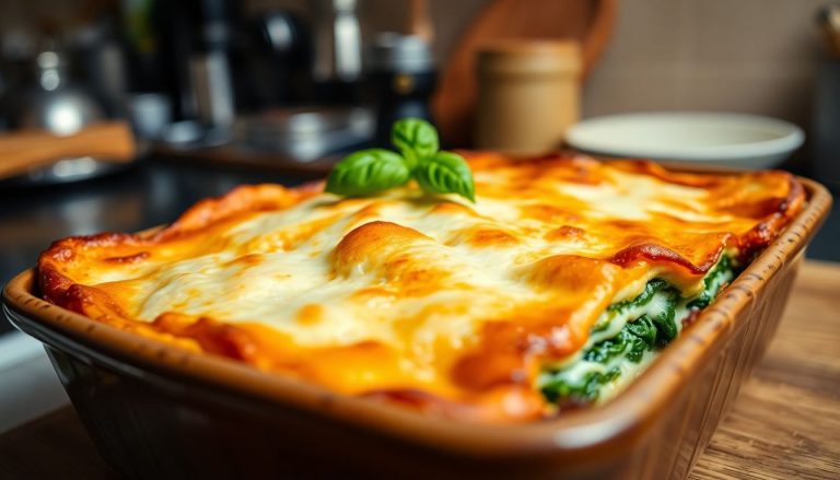 Lasagnes végétariennes aux épinards et ricotta : une recette réconfortante sans viande