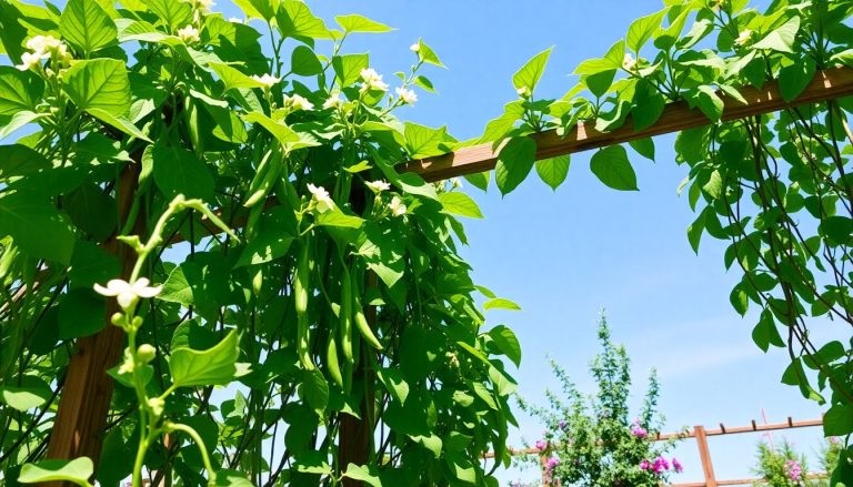 Le haricot à rames : légume grimpant ultra-rapide qui transforme votre jardin en 3 semaines