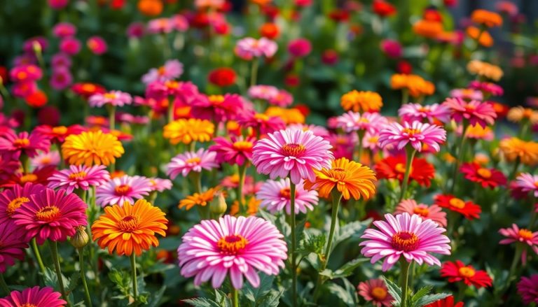 Le zinnia : cette fleur solide qui illumine vos massifs du printemps aux gelées
