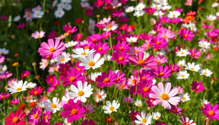 Les cosmos : la fleur annuelle qui se ressème toute seule pour un jardin coloré sans effort