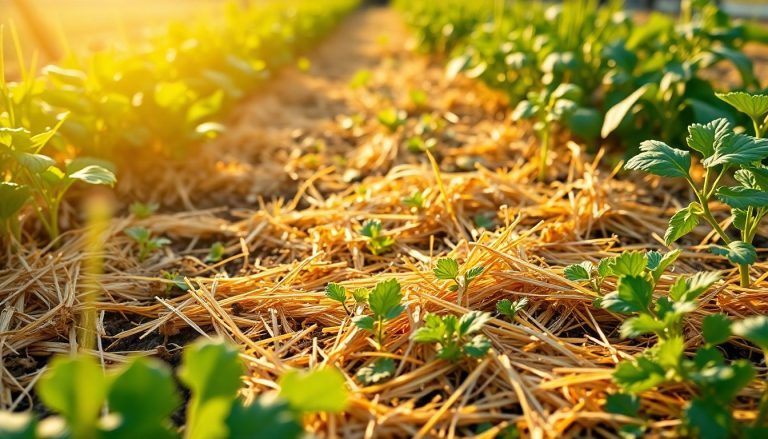Paillage à la paille : la solution naturelle qui protège vos cultures des chaleurs précoces
