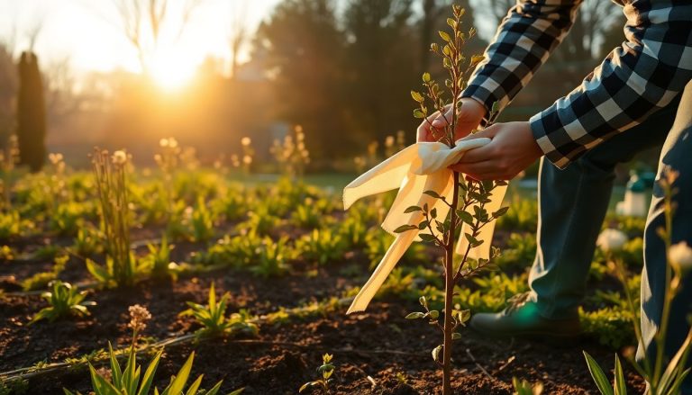 Protégez vos jeunes arbres des coups de soleil : le geste essentiel à faire en avril