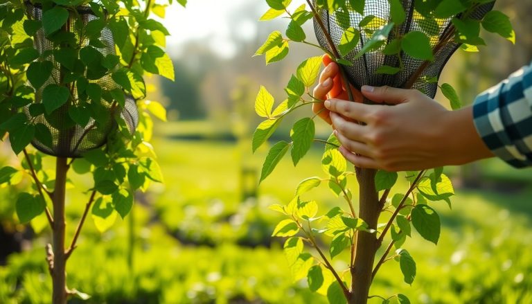 Protégez vos jeunes arbres en avril : un geste simple contre les parasites