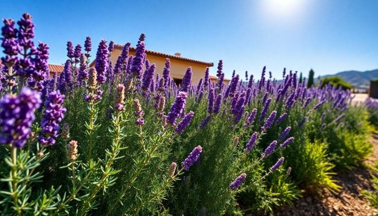 Romarin et lavande : le duo méditerranéen parfait pour une haie basse nourricière résistante aux sécheresses
