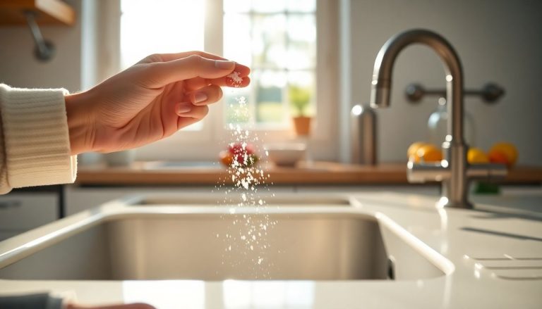 Sel + liquide vaisselle : l'astuce miraculeuse qui va transformer votre cuisine