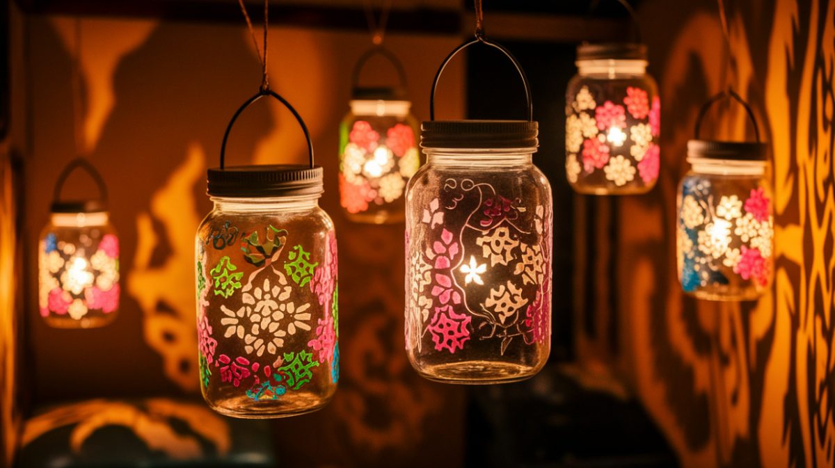 Transformez vos bocaux vides en lanternes magiques : un DIY lumineux à petit prix