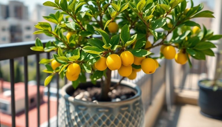 Yuzu en pot : un mini-agrume décoratif qui produit des fruits dès la première année