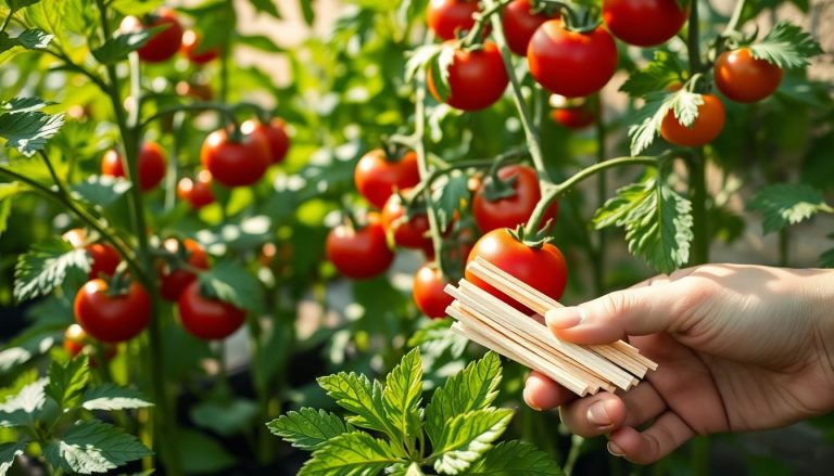 Allumettes et tomates : l'astuce méconnue qui révolutionne votre potager