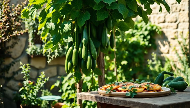 Ce légume grimpant fait de l'ombre... et des lasagnes délicieuses