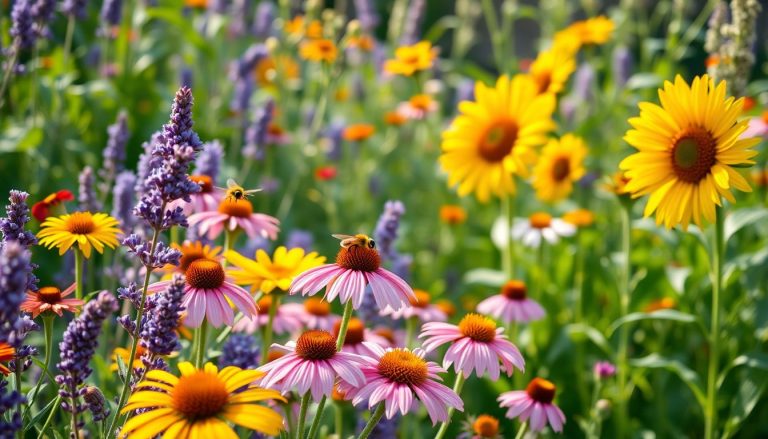 Créez un jardin à pollinisateurs : le mélange de fleurs qui attire papillons et abeilles sans effort