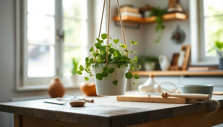 DIY : Créez un mini-jardin suspendu avec un simple pot de yaourt