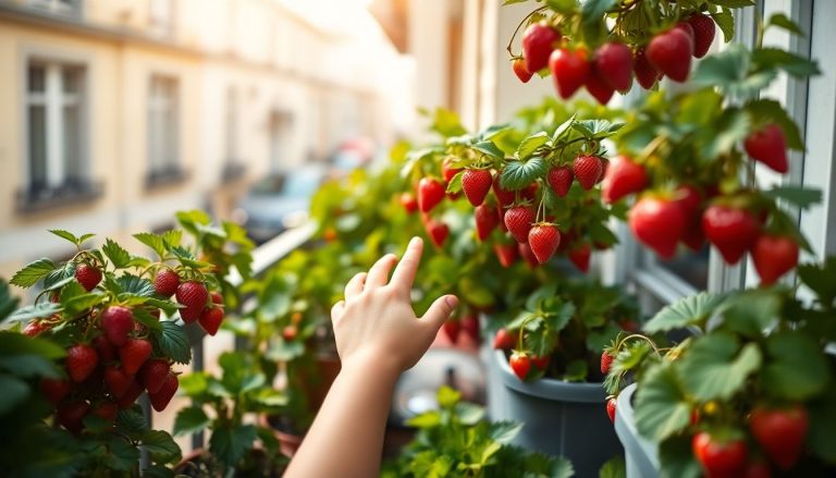 Fraises en pot : comment cultiver ce fruit délicieux adoré des enfants sur votre balcon