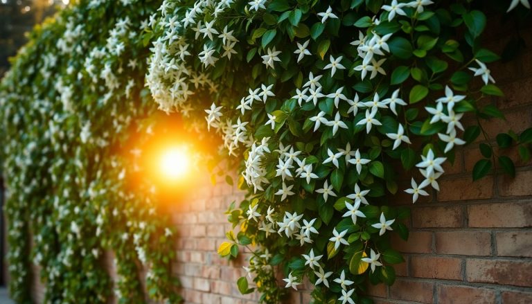 Jasmin étoilé : la plante grimpante idéale contre un mur pour parfumer vos soirées d'été