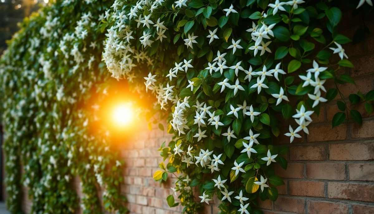 Jasmin étoilé : la plante grimpante idéale contre un mur pour parfumer vos soirées d'été